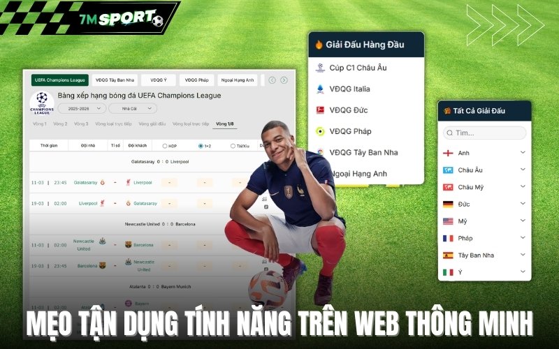 Các mẹo tận dụng tính năng trên web thông minh