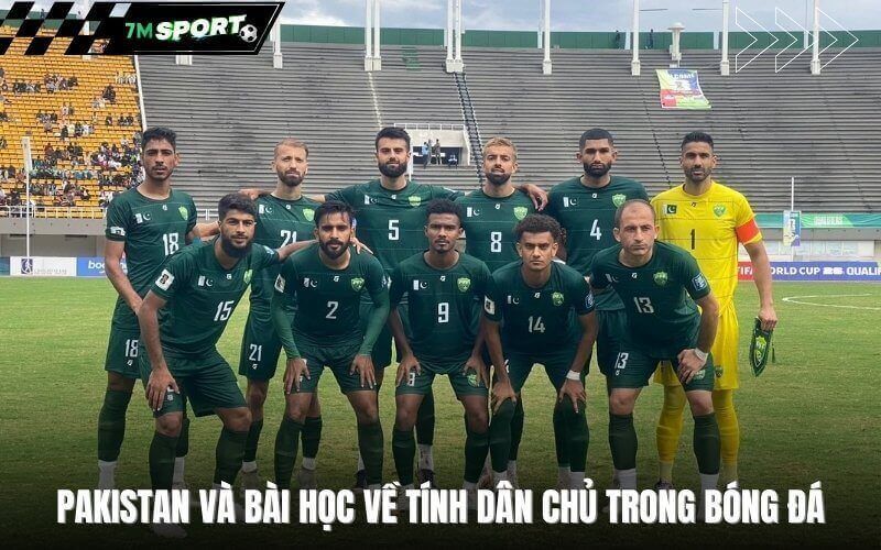 Pakistan và bài học về tính dân chủ trong bóng đá